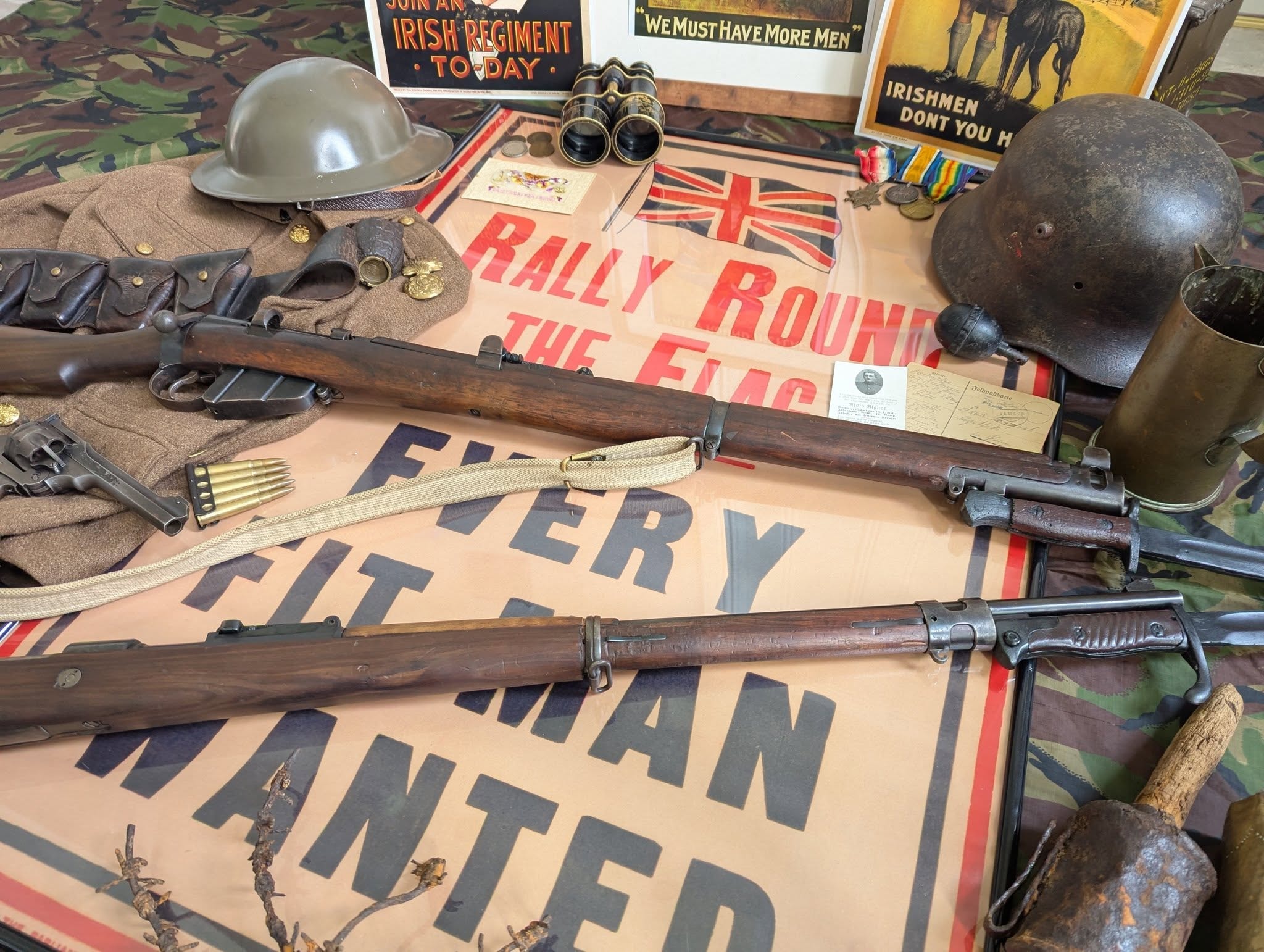 First and Second World War memorabilia