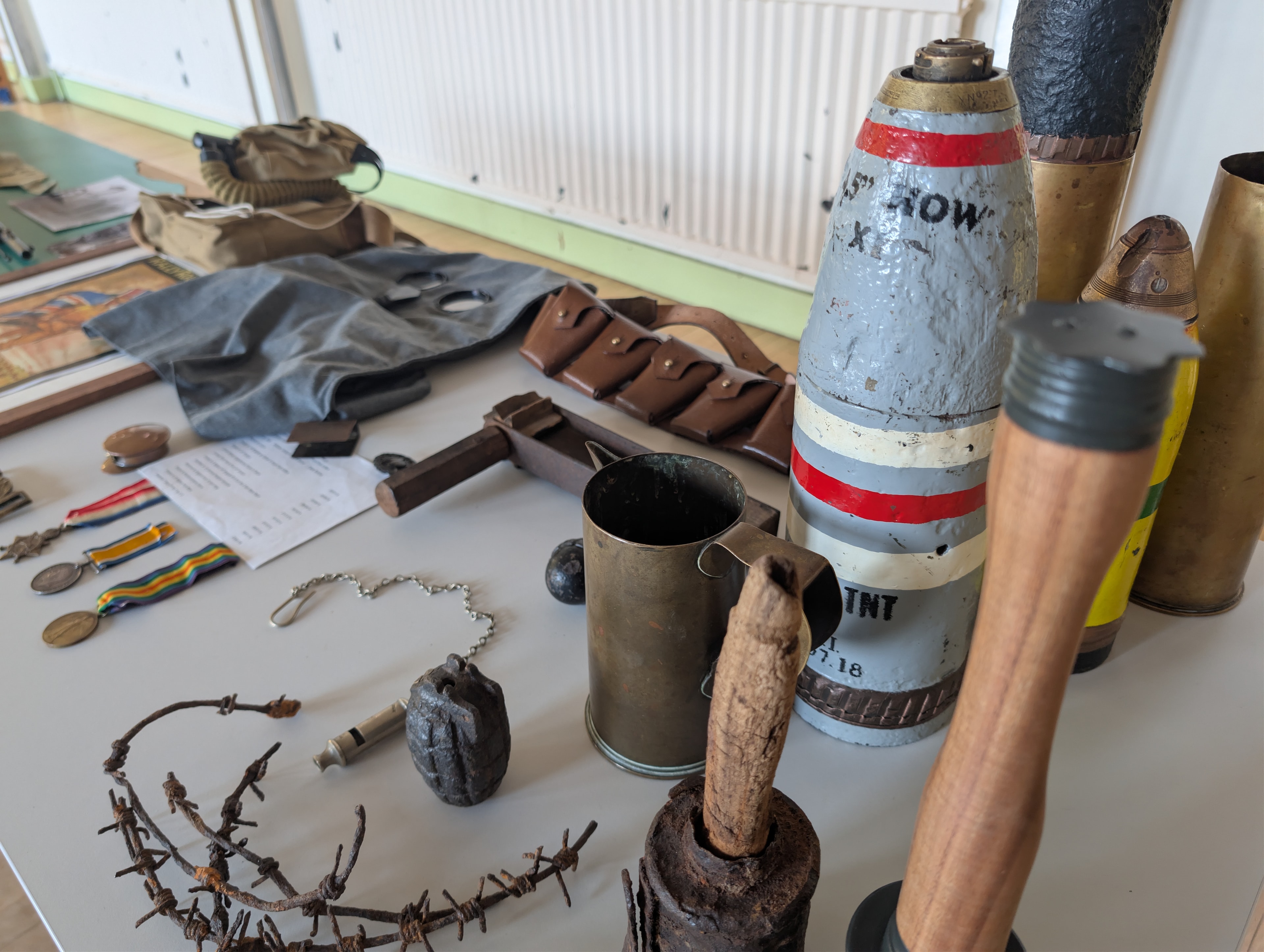 Historical artefact collection