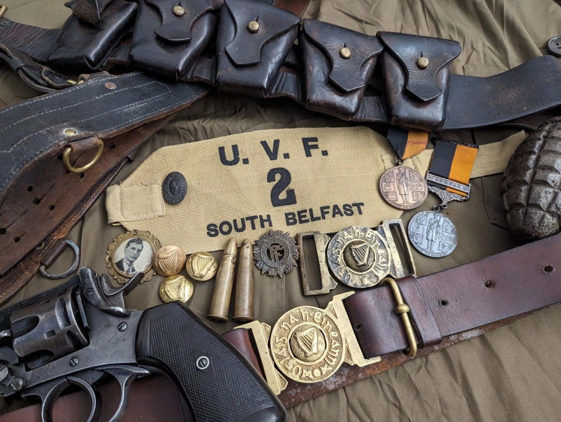 Military memorabilia collection