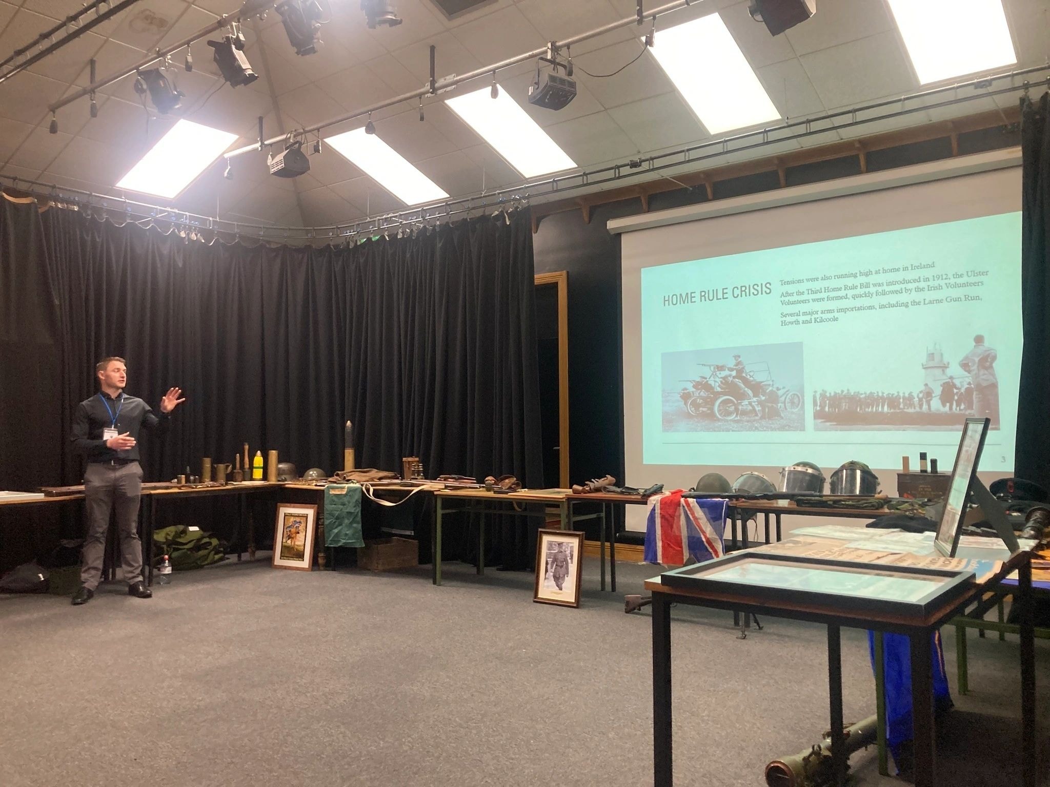 History lecture presentation